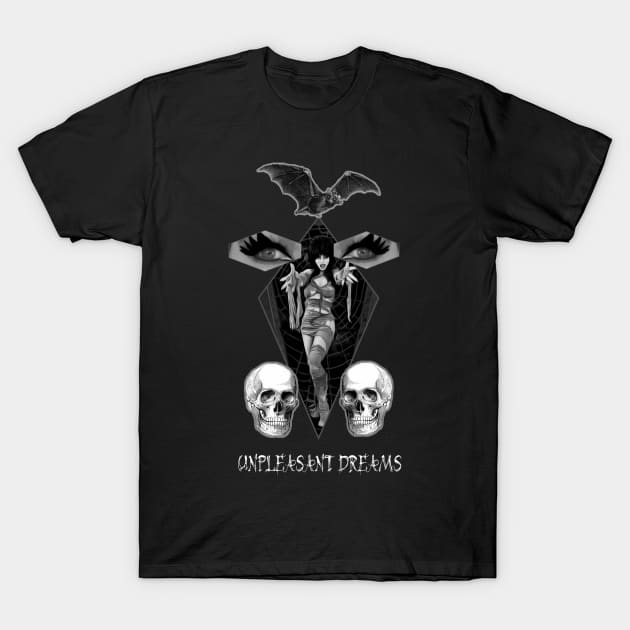 Unpleasant Dreams T-Shirt by GRANNY GOTH